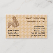 座っている人魚 名刺 (正面)