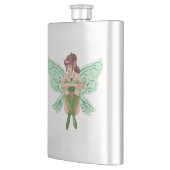 座っている妖精 フラスク (左)