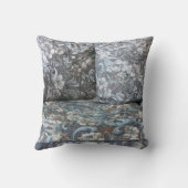 座っている豪華なビーグル犬 クッション (裏面)