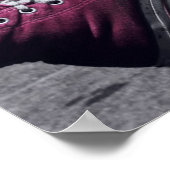 座ってポスターを貼って足を置く ポスター (角)