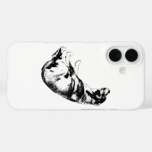 座って強い秋のスタイル Case-Mate iPhoneケース (裏面 (横))