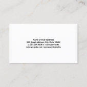 座って芝刈り機 | Grass名刺 名刺 (裏面)