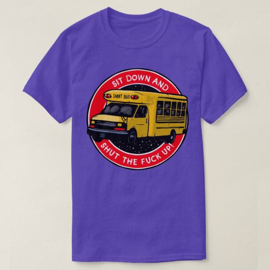 座ってFを閉じる Tシャツ (デザイン正面)