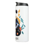 座っカラフルているパンダベアーマティインスパイアスの名前 タンブラー (回転右)