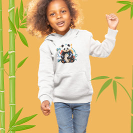 座っモダンてカラフルいるパンダ熊