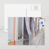 座っ考えるて。 ポストカード (正面/裏面)