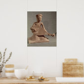 座っ遊たミュージシャンの小便が ポスター (キッチン)