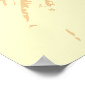 「座らないで、ぴったりして!」 やる気を起こさせる引用文 ポスター (角)