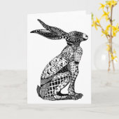 座りハレカード カード (黄色い花)