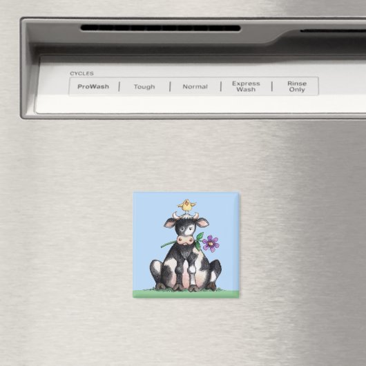 座り牛 – マグネット (インサイチュ (食洗機))