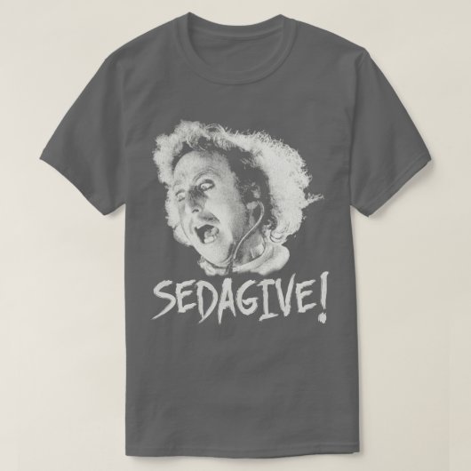 座り続ける Tシャツ (デザイン正面)