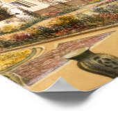 座るウィルトンの公園のパター ポスター (角)