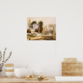 座るウィルトンの公園のパター ポスター (キッチン)