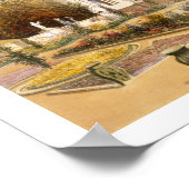 座るウィルトンの公園のパター ポスター (角)