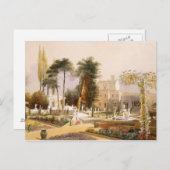 座るウィルトンの公園のパター ポストカード (正面/裏面)