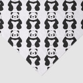 座るパンダ 薄葉紙 (詳細)