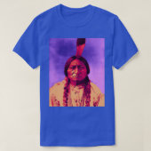 座るブルグラフィック Tシャツ (デザイン正面)