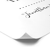 座る席を選んで、陣営を選ばない 結婚式 式場 レモン ポスター (角)