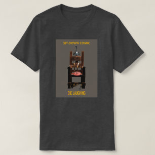 座る漫画 Tシャツ