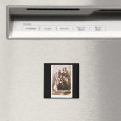 座る牛とバッファロー法案1895 マグネット (インサイチュ (食洗機))