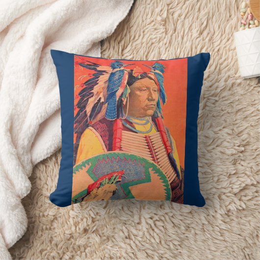 座る牛 クッション (ブランケット)