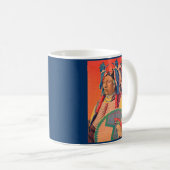 座る牛 コーヒーマグカップ (正面右)