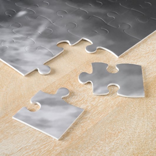 座る牛 ジグソーパズル (側面)