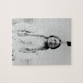 座る牛 ジグソーパズル (横)