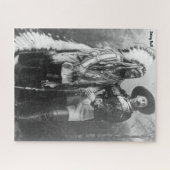 座る牛 ジグソーパズル (横)