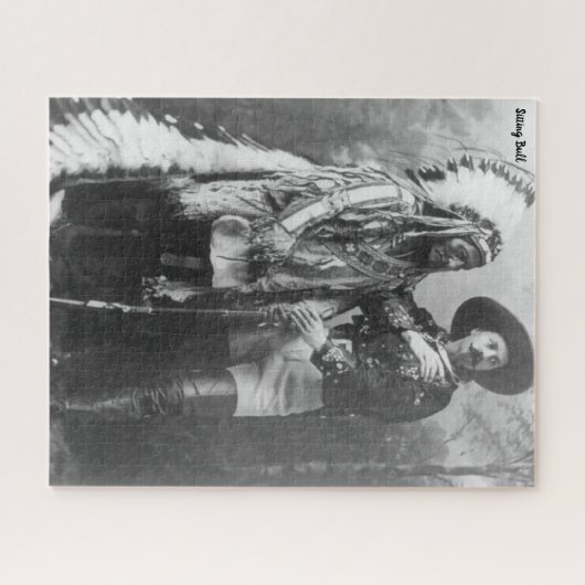 座る牛 ジグソーパズル (横)