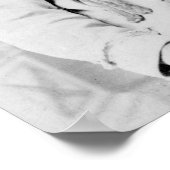 座る牛 ポスター (角)