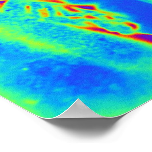座る牛 ポスター (角)