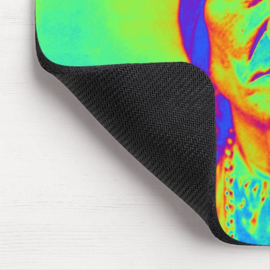 座る牛 マウスパッド (コーナー)