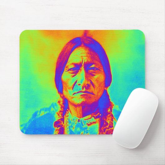 座る牛 マウスパッド (マウス)