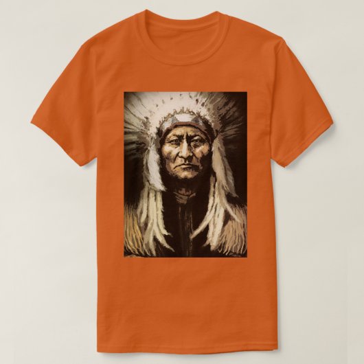 座る牛 Tシャツ (デザイン正面)