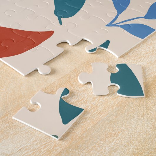 座カラフル座パンダベアーマティインスパイアス ジグソーパズル (側面)