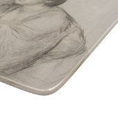 座女(ピエール=オーギュストルノアール) カッティングボード (角)