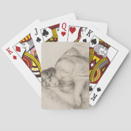 座女(ピエール=オーギュストルノアール) トランプ