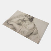 座女(ピエール=オーギュストルノアール) ドアマット (アングル)