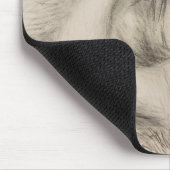 座女(ピエール=オーギュストルノアール) マウスパッド (コーナー)