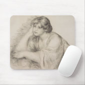 座女(ピエール=オーギュストルノアール) マウスパッド (マウス)