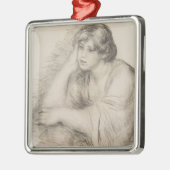 座女(ピエール=オーギュストルノアール) メタルオーナメント (左)