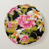 座布団16日本のインチ ラウンドクッション (裏面)