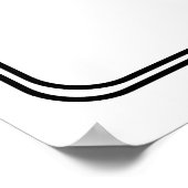 座席のサイン結婚を取る ポスター (角)