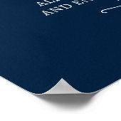 座席の取り外し式の標識を選ぶ ポスター (角)