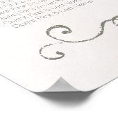 座席図121-160 エレガント| Red Rose結婚's ポスター (角)