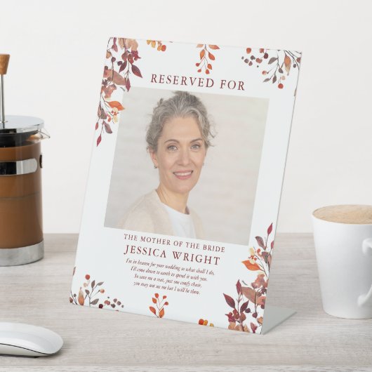 座席救の写真を予約結婚済み 台座サイン (インサイチュ)