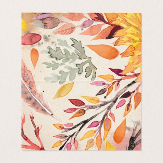 座席表を結婚しているヴィンテージのキツネ 名刺 (内部フラット)