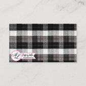 座席表ズ空白のクリスマストラッククリスマスバッファロープラ プレイスカード (裏面)