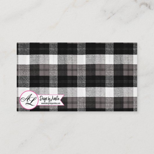 座席表ズ空白のクリスマストラッククリスマスバッファロープラ プレイスカード (裏面)